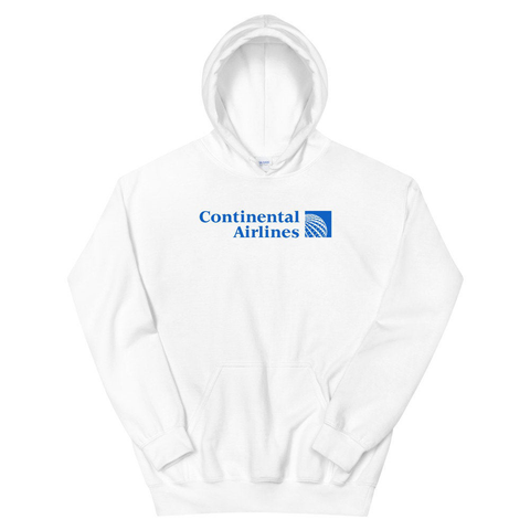 Continental Airlines Unisex Hooded Sweatshirt