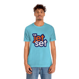 Unisex The Jet Set Jersey Short Sleeve Tee