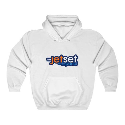The Jet Set en Español Heavy Blend™ Hooded Sweatshirt